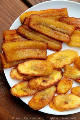 FRITES DE PLANTAIN MUR 