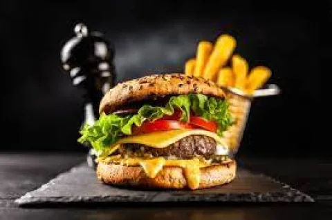 NJEIFORBI Burger dish 