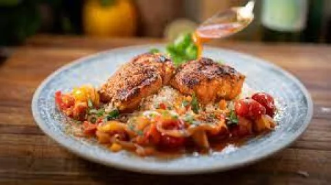 Chicken basquaise