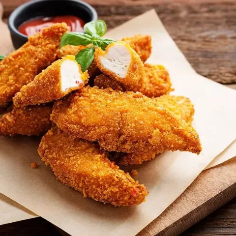 Poulet pané