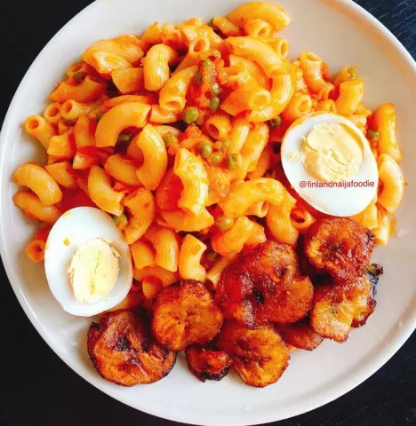 macaroni plantain 