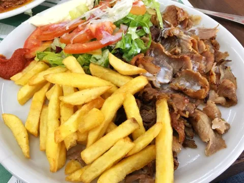 Chawarma au plat