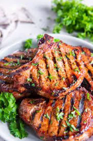 Grilled pork