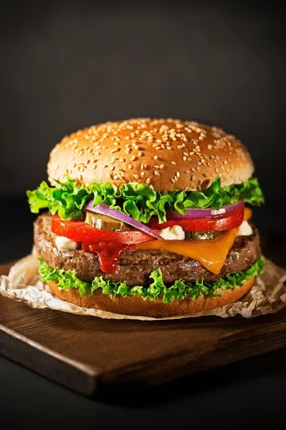 DOUBLE BURGER