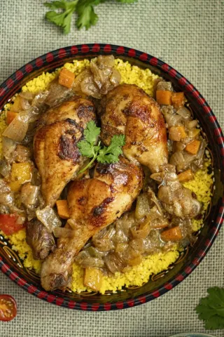 Poulet riz sénégalais