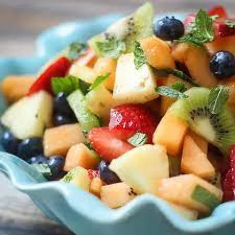Tipsy fruit cocktail