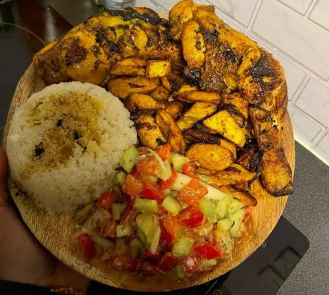 Attiéké Poulet