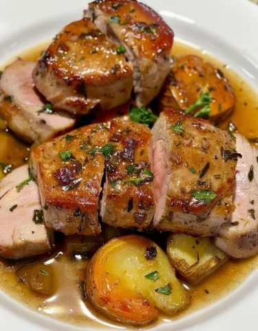 Roti  de porc