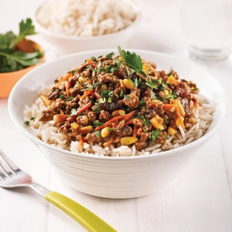 viande hachée riz sénégalais