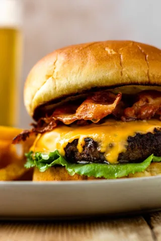 DOUBLE CHEESE BURGER