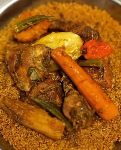Rognon riz sénégalais