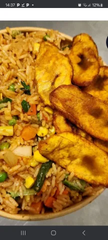 riz pomme ou plantain