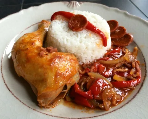 poulet basquaise