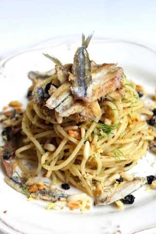 spaghetti sardine