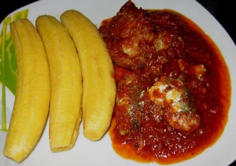 plantain sardine