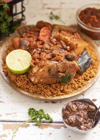 Riz sénégalais poisson