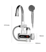 Chauffe-eau électrique Instantané LED Robinet De Chauffage Rapide Robinet Mélangeur Chaud Et Froid Cuisine 2