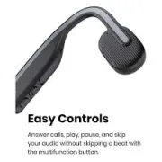 Casque sans fil bluetooth à conduction osseuse - Shokz OpenMove - 06 heures d'autonomie - IP55 3