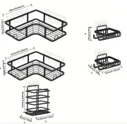 Etagère 5 pièces pour salle de bain 2