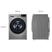 Machine à Laver Automatique - LG - F4R3VYG6P -9KG - AI DD - Vapeur - F4R3VYG6P - Argent  3