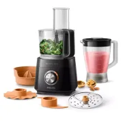 Robot Culinaire multifonction et compact - Philips - HR7510-10 - 800 Watts - 2,1 Litres - Noir 4