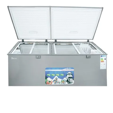 Congélateur coffre DELTA - DCF-660 - 660 litres - Gris