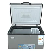 Congélateur coffre - FIABTEC - FTCFQ-158 - 158 Litres - Classe Éco A+ - Gris  2