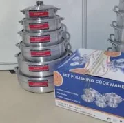  6PCS SET QUALITY ALUMINUM POT 2
