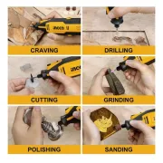 Mini meule Dremel à précision 30000 Tr|Min - INGCO MG13328 - 130 W  2