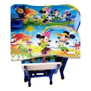 Table d'étude et chaise pour enfants motifs mikey 2