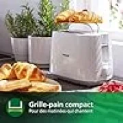 Grill-pain Deux Compartiment - PHILIPS - HD2581-2PCS - 830W - Blanc - 2