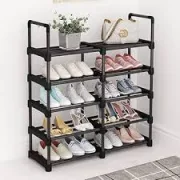 Range-chaussures, étagère à chaussures en métal à 5 ​​niveaux 5