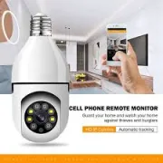 Ampoule avec caméra de sécurité WiFi 1080p sans fil intégrée - 360 degrés - Full HD 1080p - Vision Nocturne - Accès à distance  6