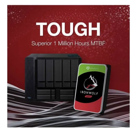 Disque dur interne Seagate IronWolf 4TB NAS HDD 3.5 pouces SATA III 6Gb/s ‎7200TPM 256MB Cache