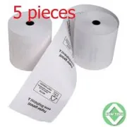 Rouleau Papier D'impression Thermique 80 X 80mm Pour Imprimante - 5 Pièces - Blanc 2