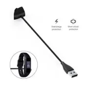 Câble Chargeur USB SKEIDO 100 cm pour Smartwatch Samsung Galaxy Fit 2 – Noir, 5V 4