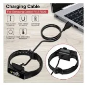 Câble Chargeur USB SKEIDO 100 cm pour Smartwatch Samsung Galaxy Fit 2 – Noir, 5V 2