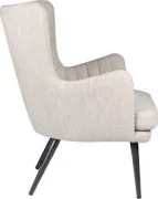 Chaise Alora Charlie beige - Tissu 3