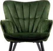 Feel Home - Fauteuil - Vincenza - Vert foncé 1
