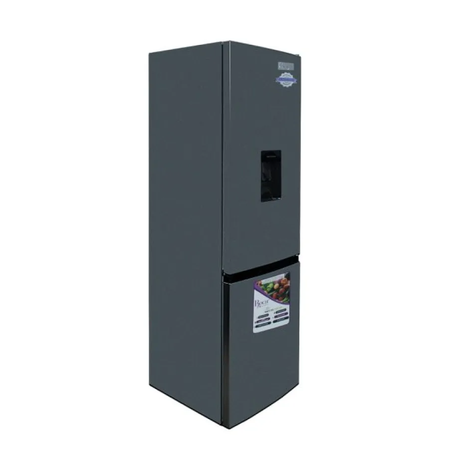 Réfrigérateur combiné - Roch - RFR-330 DB- B -254L- Gris