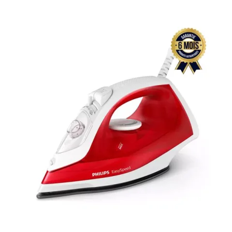 Fer à repasser à Vapeur Avec mode économie D'Energie - Philips GC1742 - 220ml - 2000 W - Rouge