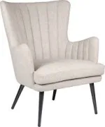 Chaise Alora Charlie beige - Tissu 1