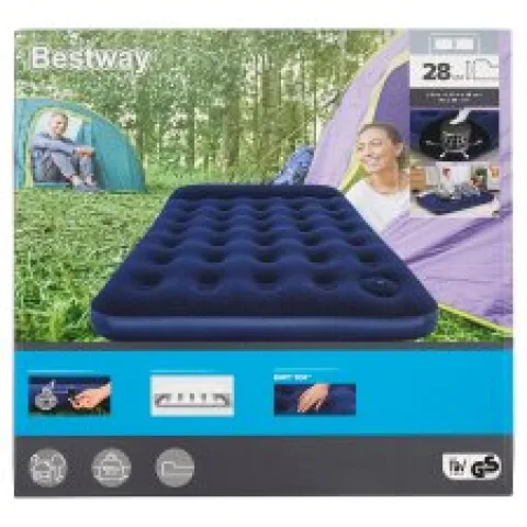 Air mattress and air pump.