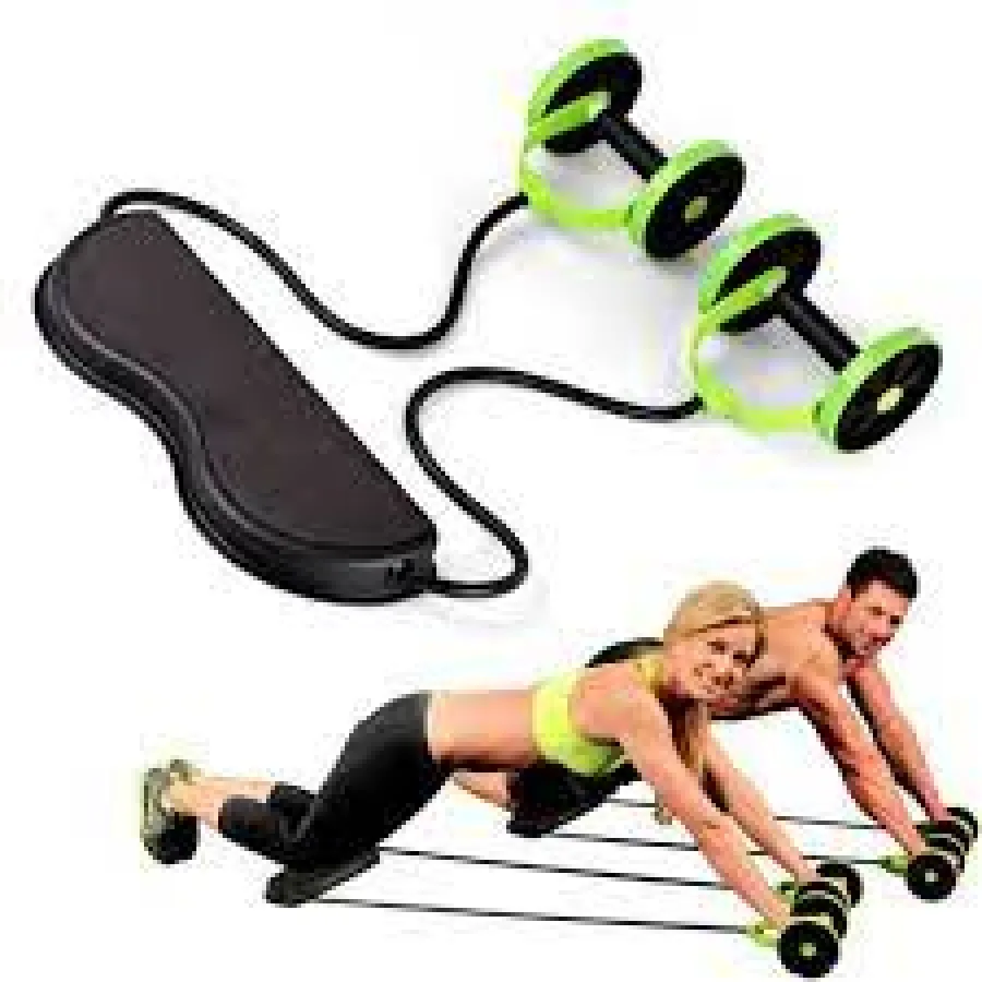Revoflex Xtreme Appareil de musculation abdominal - Vert et Noir