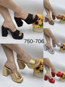 Babouche compensée pour femmes 1