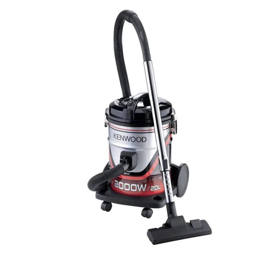 Aspirateur à tambour - KENWOOD - VDM40.000BR - 2000W - 20 L - Gris-Noir