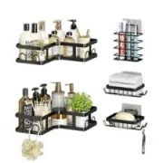 Etagère 5 pièces pour salle de bain 1