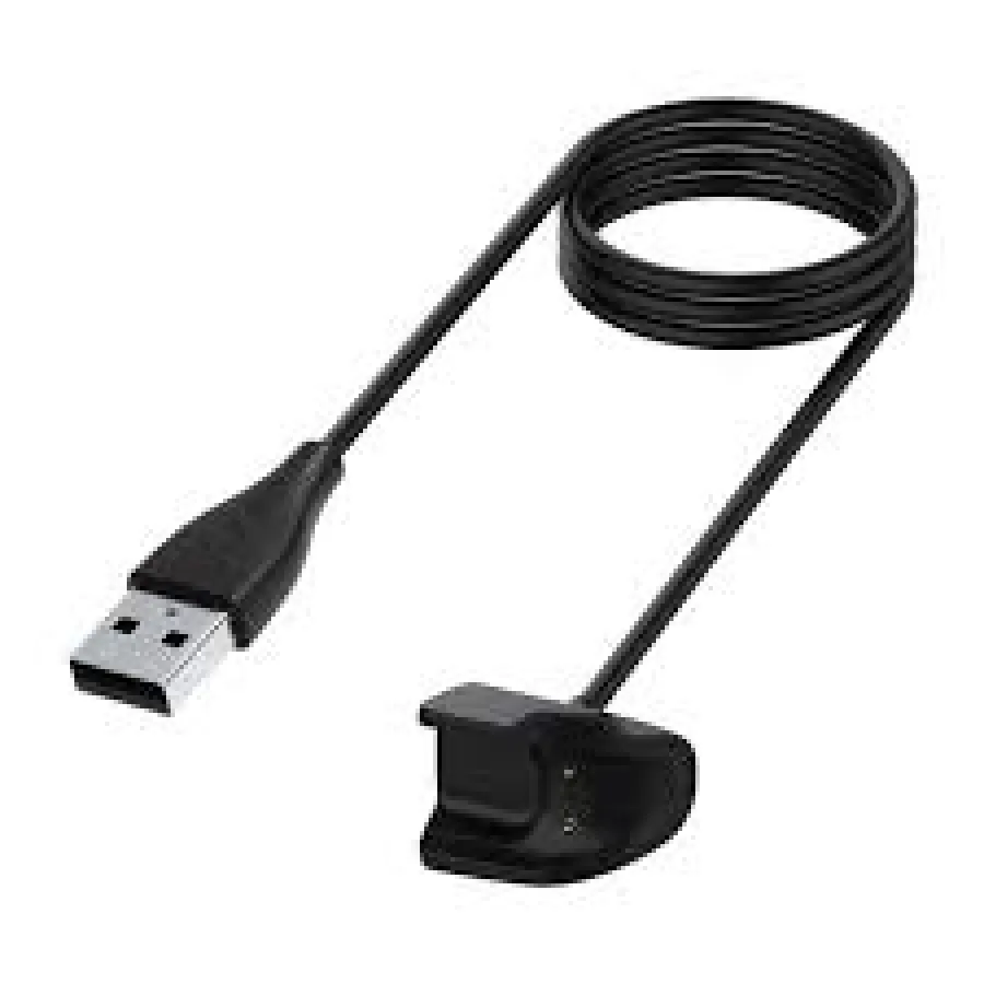 Câble Chargeur USB SKEIDO 100 cm pour Smartwatch Samsung Galaxy Fit 2 – Noir, 5V