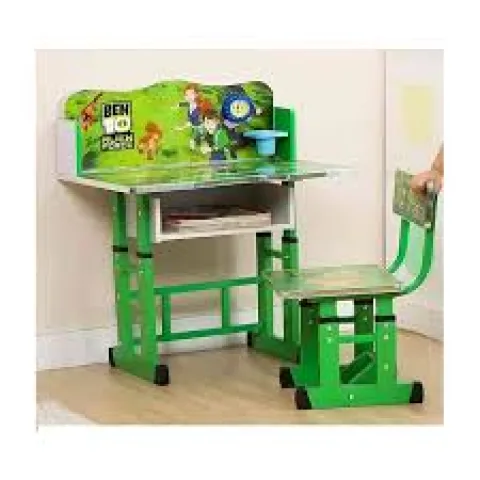Table d'étude et chaise pour enfants motifs mikey