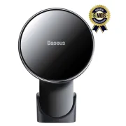 Chargeur de voiture sans fil - Baseus - support magnétique 15 W - pour tableau de bord et grille d'aération 1